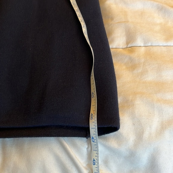 Banana Republic Tia Racerback Midi
Dress, Navy Blue, Size Large, Cutout Bodycon - Picture 12 of 12